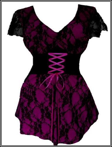 Corset Lace Top