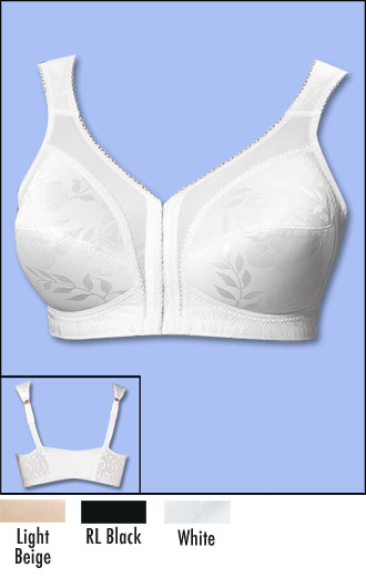 4695 Playtex 18 Hour Front Close with Flex Back Wirefree Bra