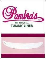 LT1WH - Intro  * TRY ME *  (Single Pack) Pambras (The Original) TUMMY LINER - All Sizes - WHITE
