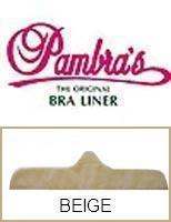 LB3BG (3-Pack) Pambras (The Original) Bra Liners - All Sizes - CREAM