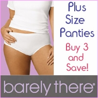 Buy Three and Save on Plus-Size Panties